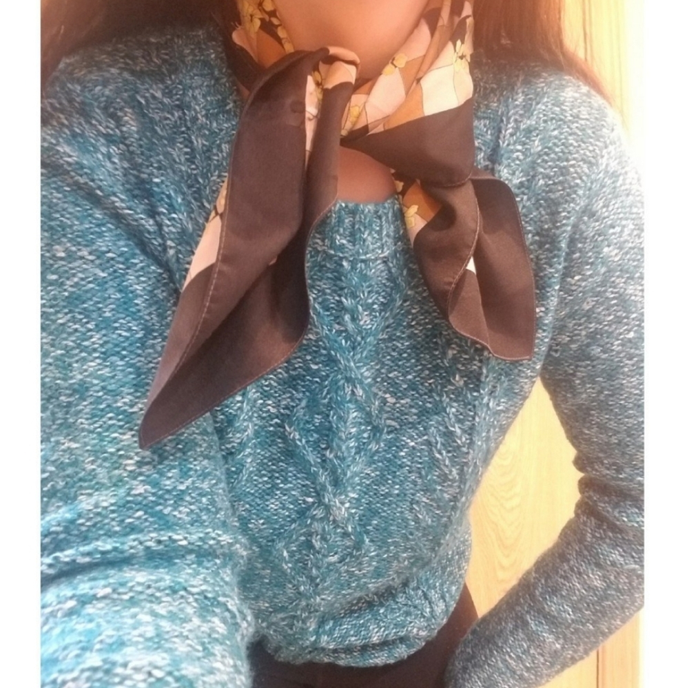 Brown & Black Scarf